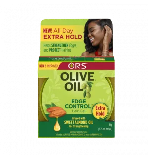 Olive Oil Edge Control Hair Gel by ORS 2.25 Oz