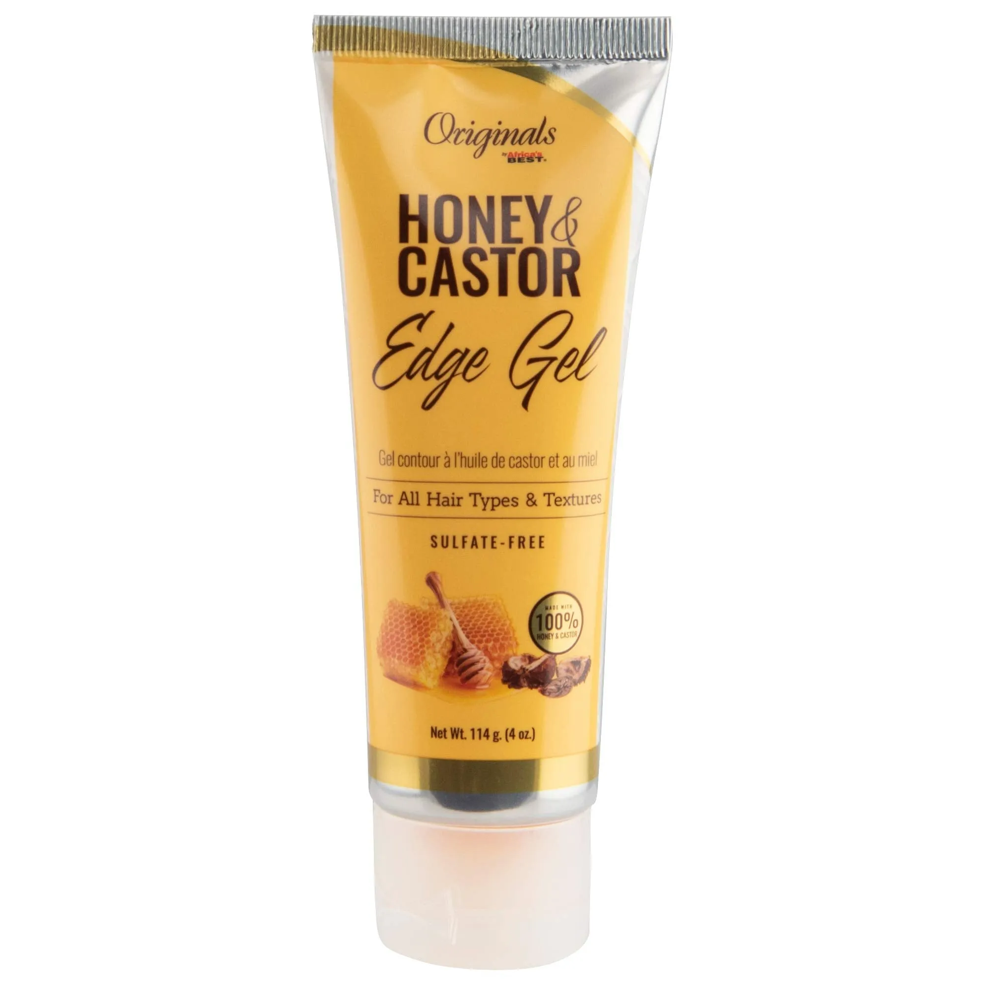 Originals By Africa's Best Honey & Castor Edge Gel 4oz