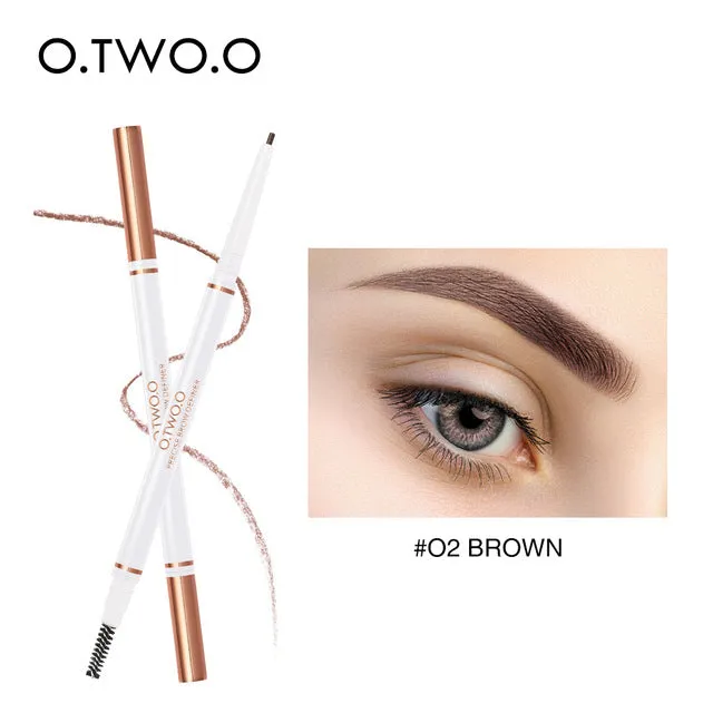 O.TWO.O Eye Brow Pencil Microblading Make Up Ultra Fine 1.5mm Beauty Cosmetic Long-lasting Waterproof Eyebrow Enhancers 4 Color
