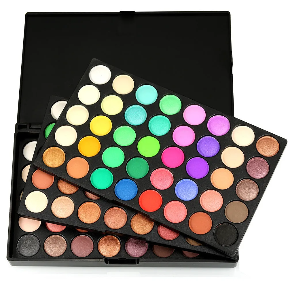 Perfect Professional 120-Color Eyeshadow Palette – Hot Fashion Cosmetic Powder with Soft Matte Finish. An essential eyeshadow palette for a stunning beauty makeup set.