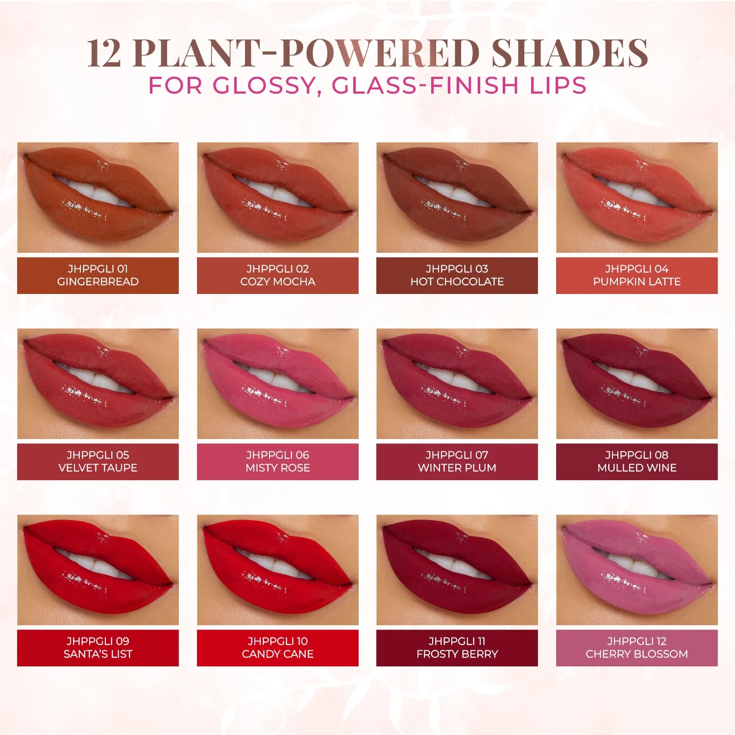 Plant-powered Glass Lip Ink with Cica and Sweet Almond Oil - Santas List