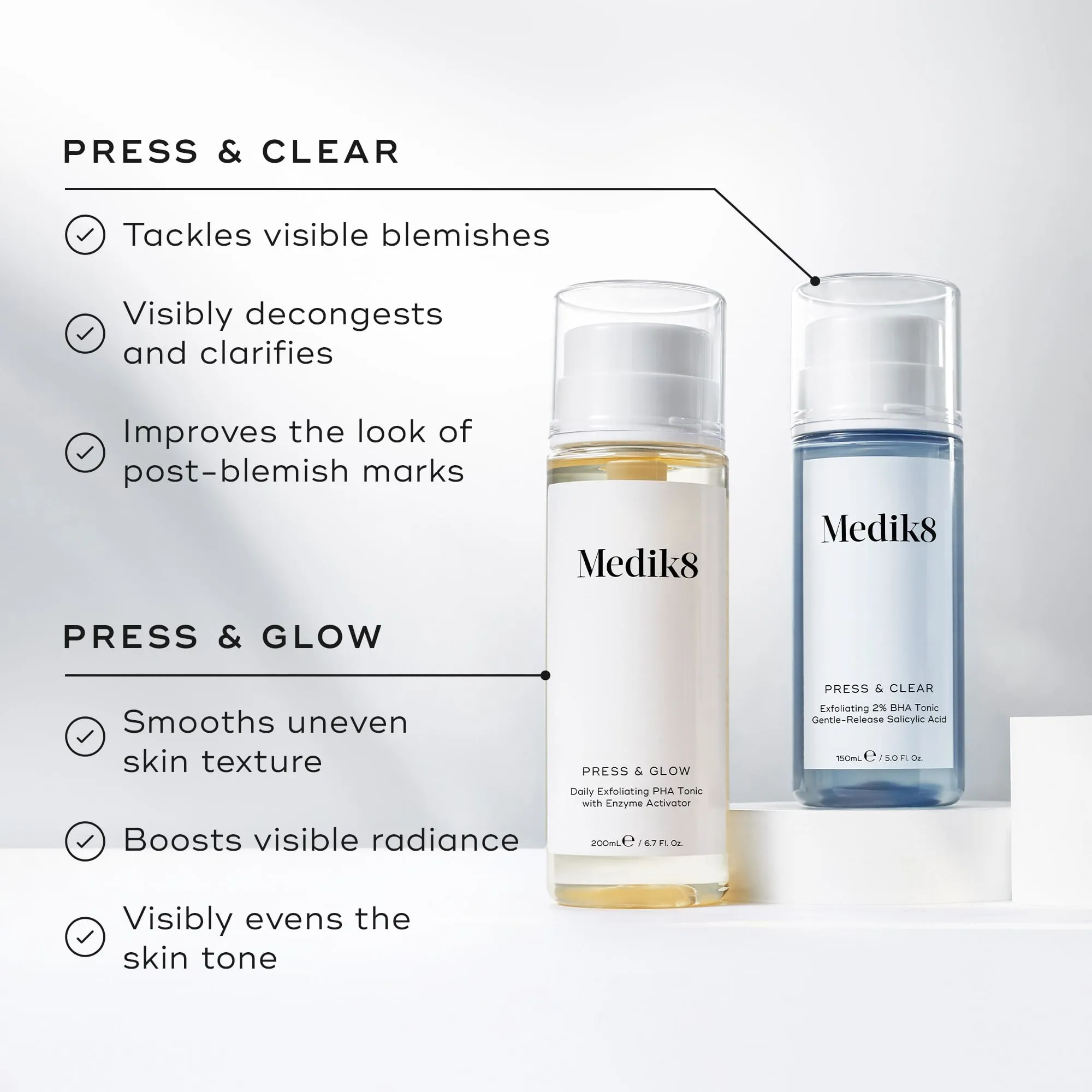 Press & Clear™