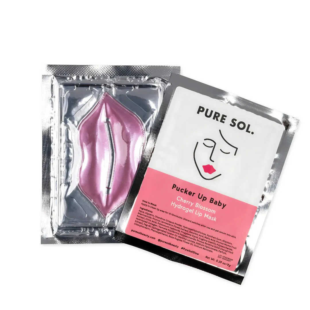 Pucker Up Baby | Cherry Blossom   Collagen Lip Mask