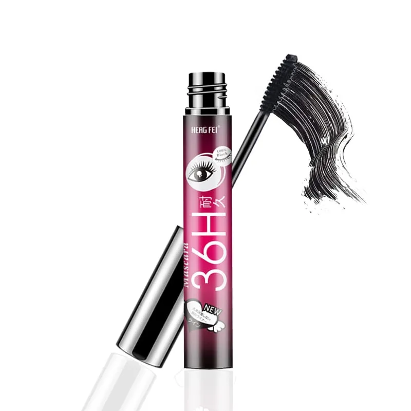 Pudaier Mascara Waterproof Maquillage Profesional Liquid Makeup Curling Rimel de Alargamiento Noir 4d Silk Yeux Mascara Lovely