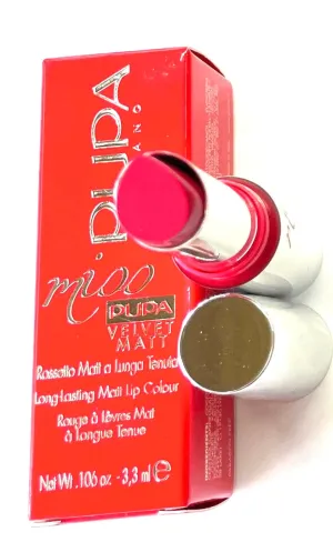 Pupa Milano Lipstick Miss Velvet Matt Fuchsia Strawberry #203