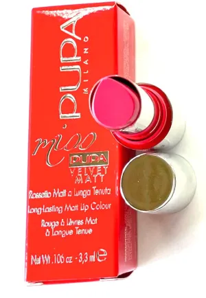 Pupa Milano Lipstick Miss Velvet Matt Pink Strawberry #202
