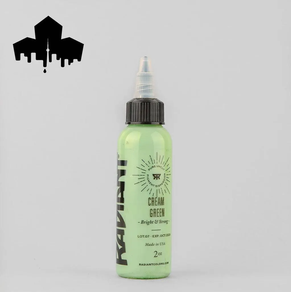Radiant Cream Green Tattoo Ink