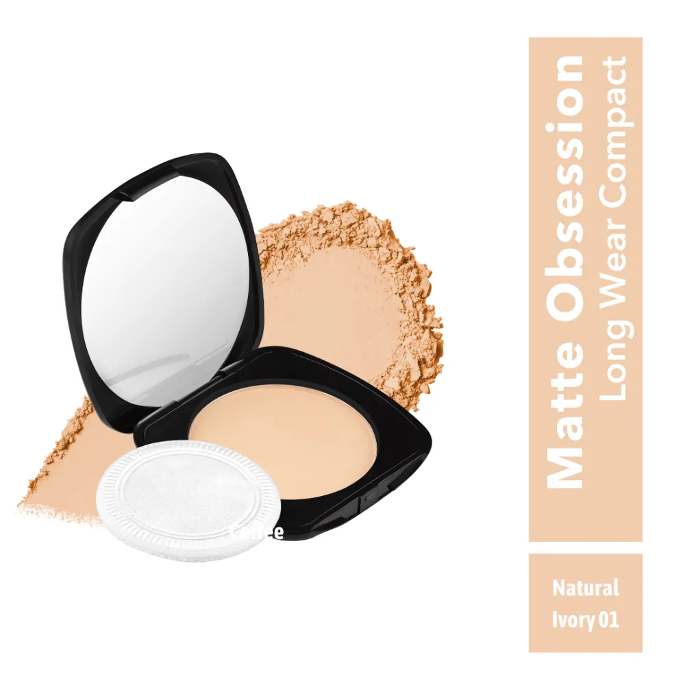 Rebellion Matte Obsession Long Wear Compact Powder