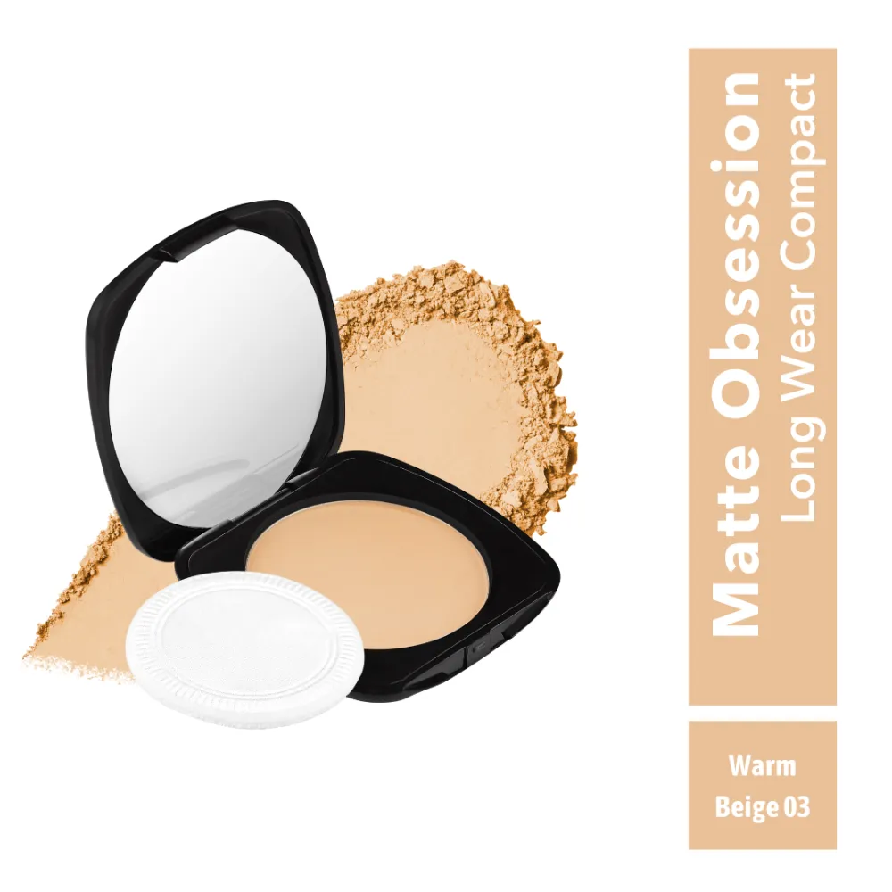 Rebellion Matte Obsession Long Wear Compact Powder