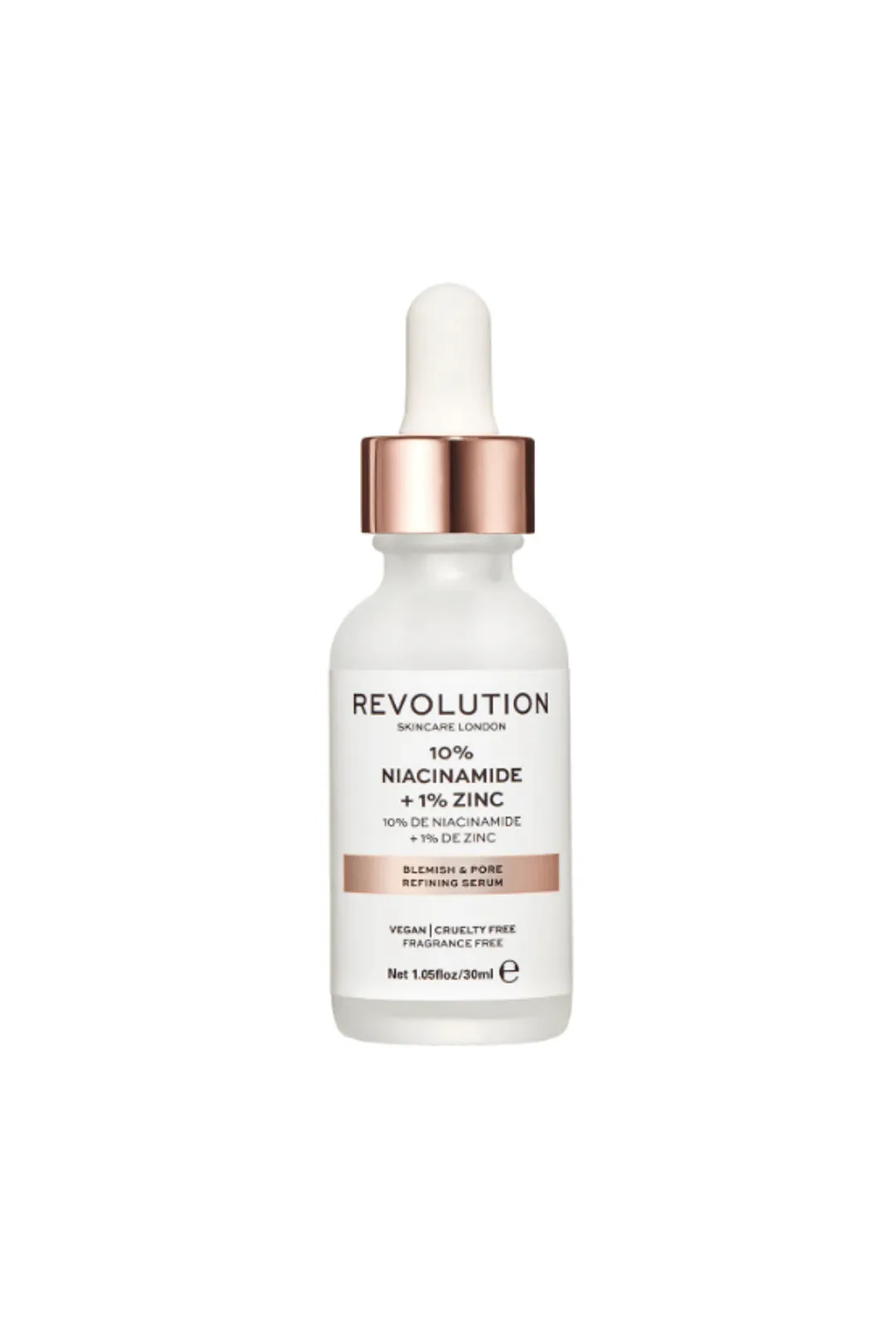 Revolution Skincare 10% Niacinamide   1% Zinc Blemish & Pore Refining Serum