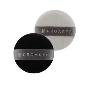 Round Cotton Puff (Pack Of 2 Black & White)