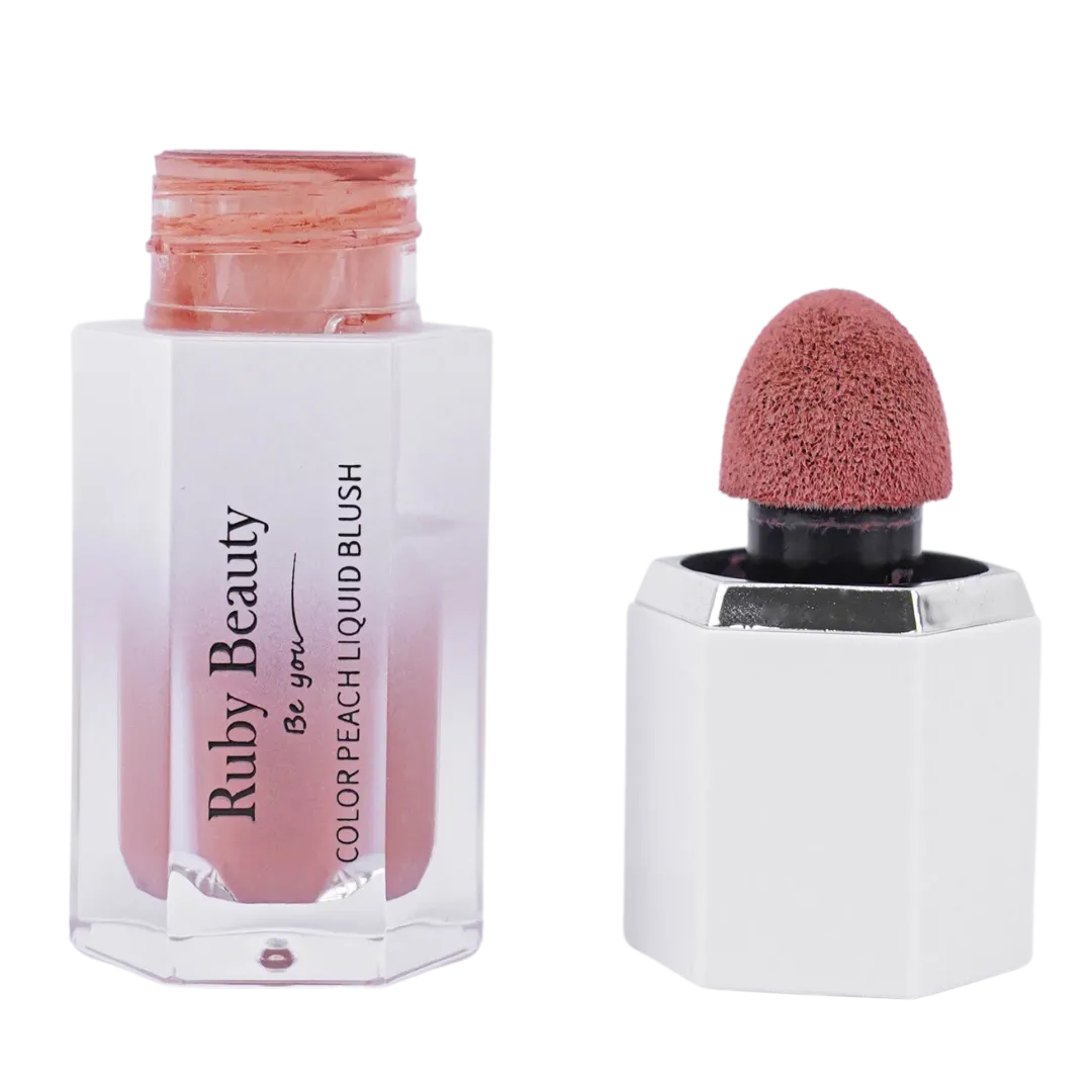 Ruby Beauty Color Peach Liquid Blush