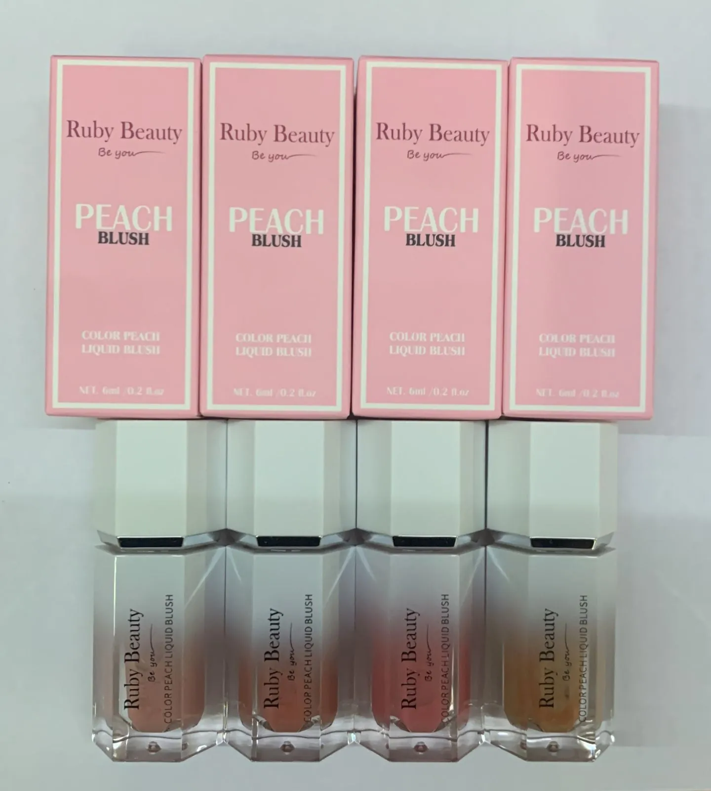 Ruby beauty liquid peach blush Rb-253