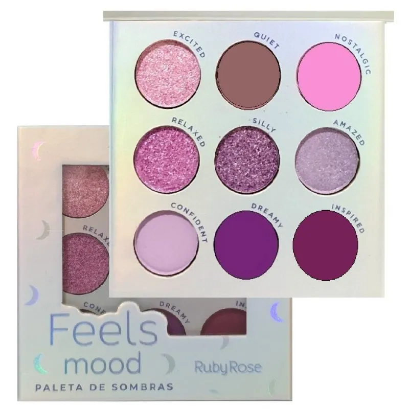 Ruby rose feels mood eyeshadow palette HB-1081