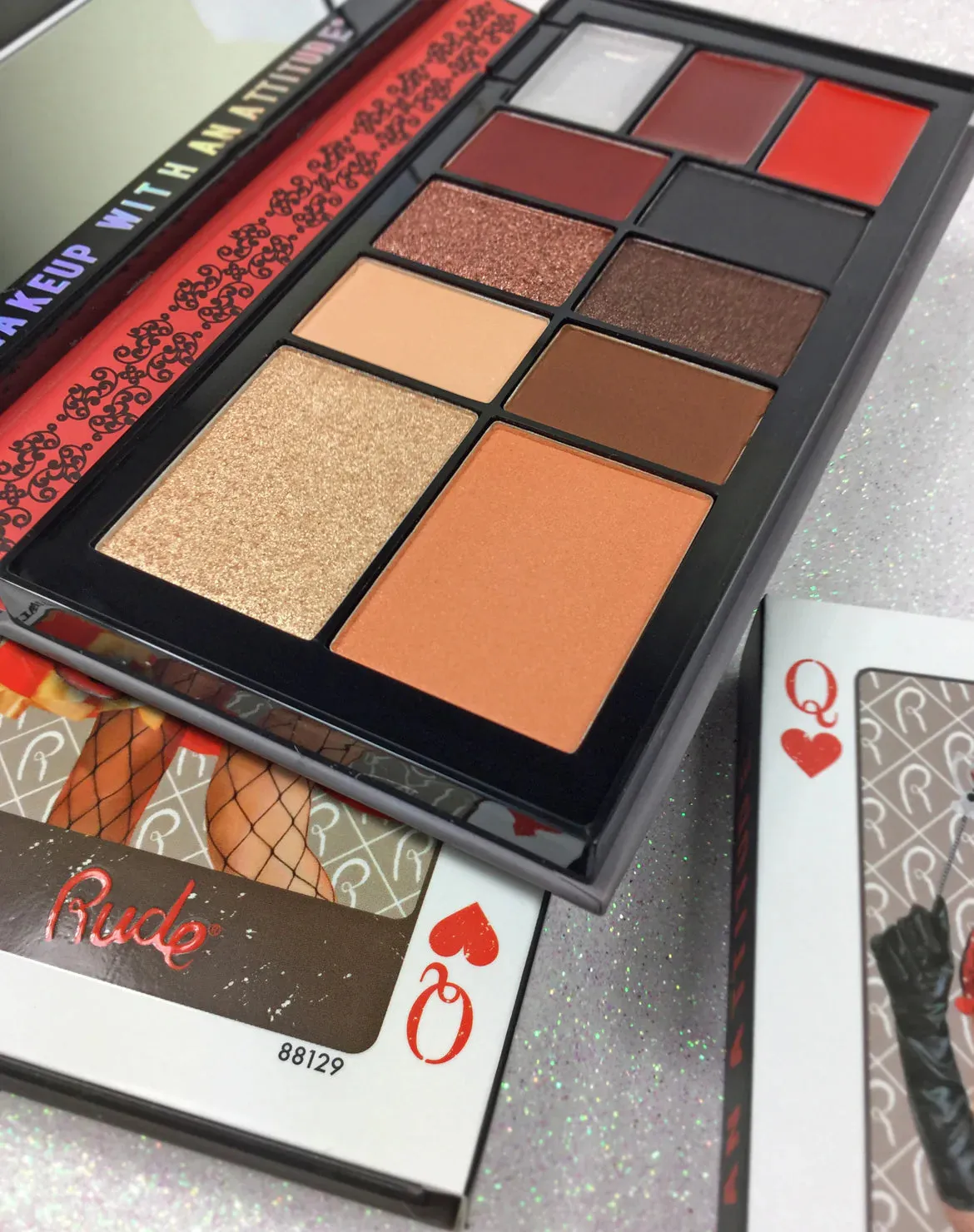 RUDE Face Card Palette