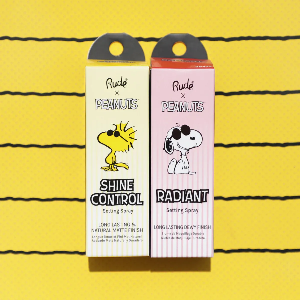 RUDE Peanuts Radiant Setting Spray