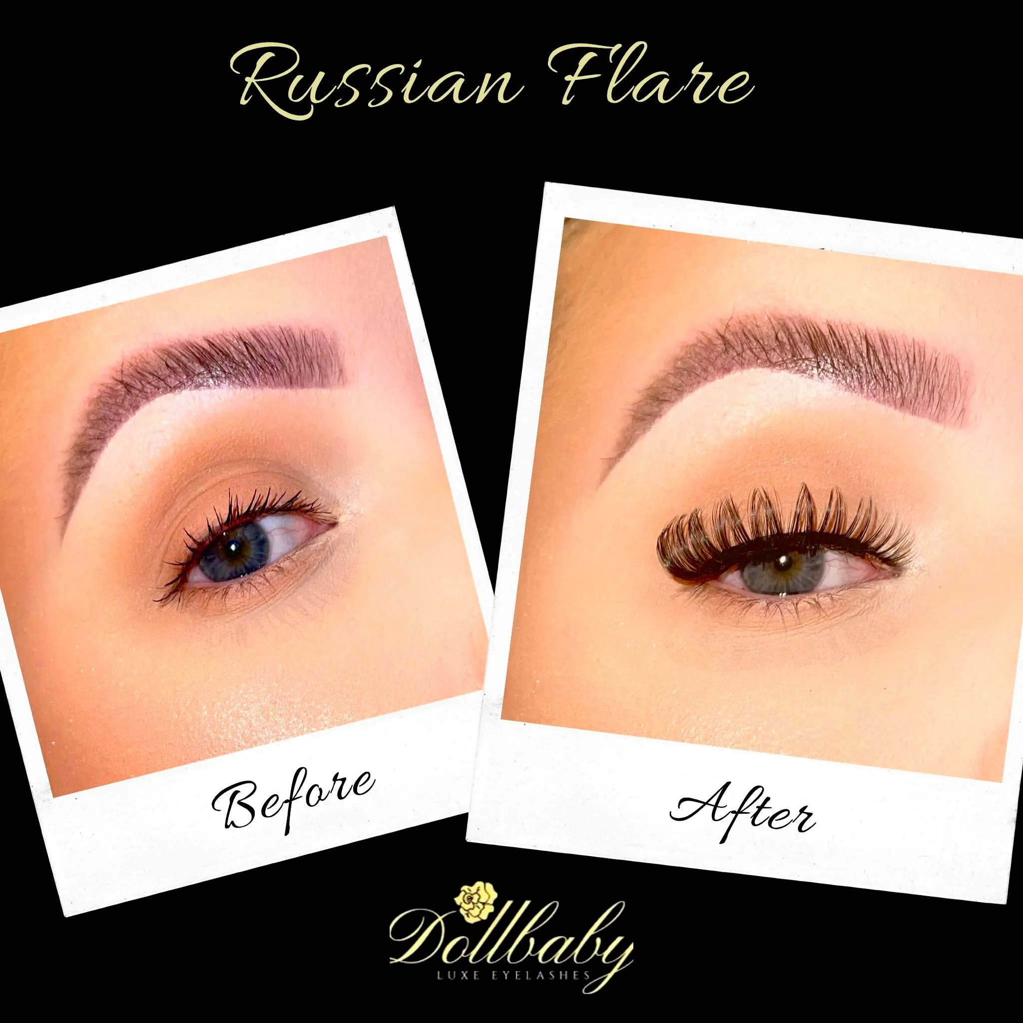 'Russian Flare' Russian Strip Lashes
