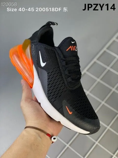 SCHNIKE-air max 270 men's running shoe original air cushion breathable comfort brand new fashion classic