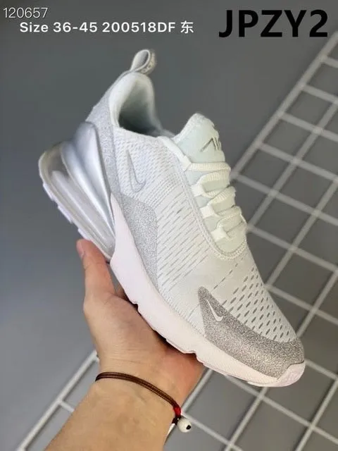 SCHNIKE-air max 270 men's running shoe original air cushion breathable comfort brand new fashion classic