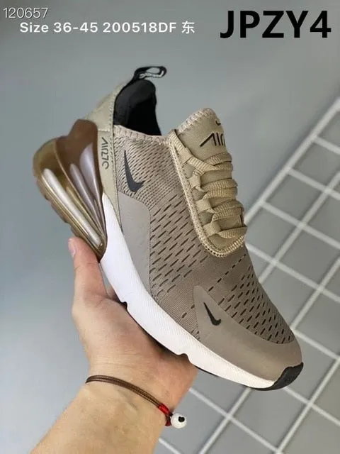 SCHNIKE-air max 270 men's running shoe original air cushion breathable comfort brand new fashion classic