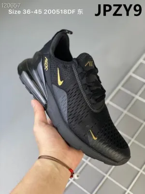 SCHNIKE-air max 270 men's running shoe original air cushion breathable comfort brand new fashion classic