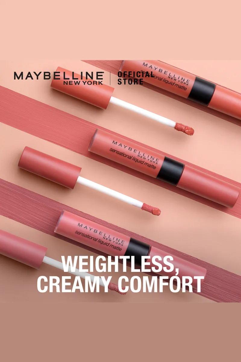 Sensational Liquid Matte Lipstick - NU 08 - Nude Shot