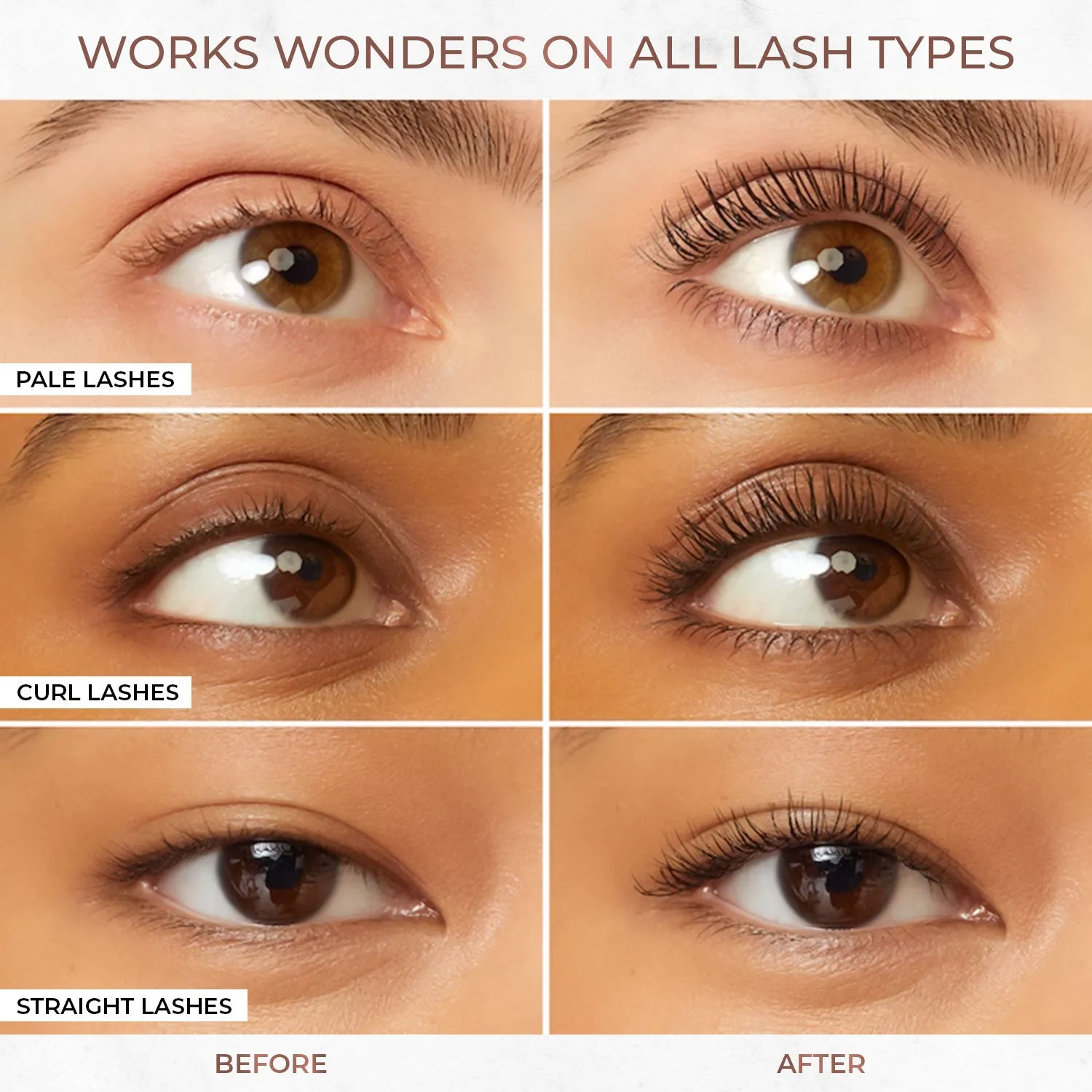 Serum-infused Volume Boost Mascara with Castor Oil and Coconut Oil - 8 ml