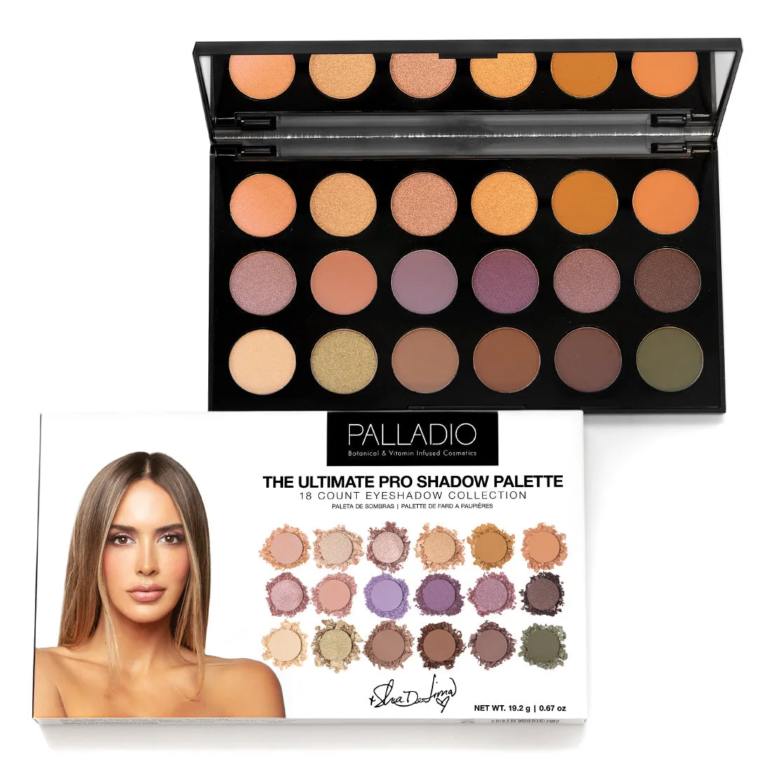 SHANNON DE LIMA 18 COUNT EYESHADOW PALETTE