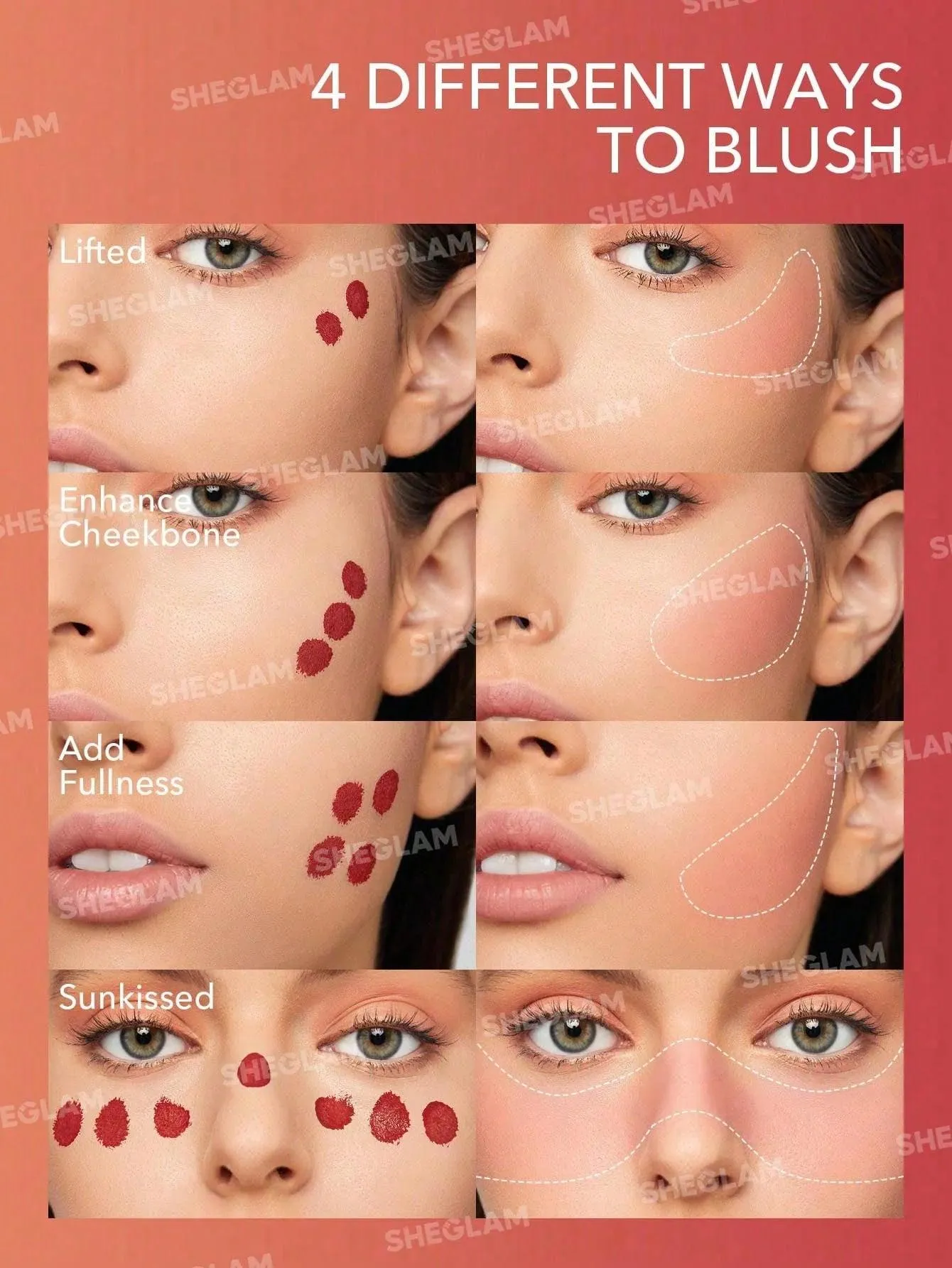 Sheglam - COLOR BLOOM DAYGLOW LIQUID BLUSH SHIMMER FINISH