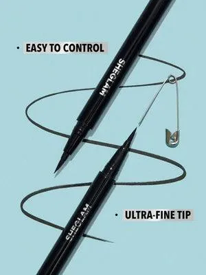 Sheglam - PRO PRECISION WATERPROOF LIQUID EYELINER - BLACK