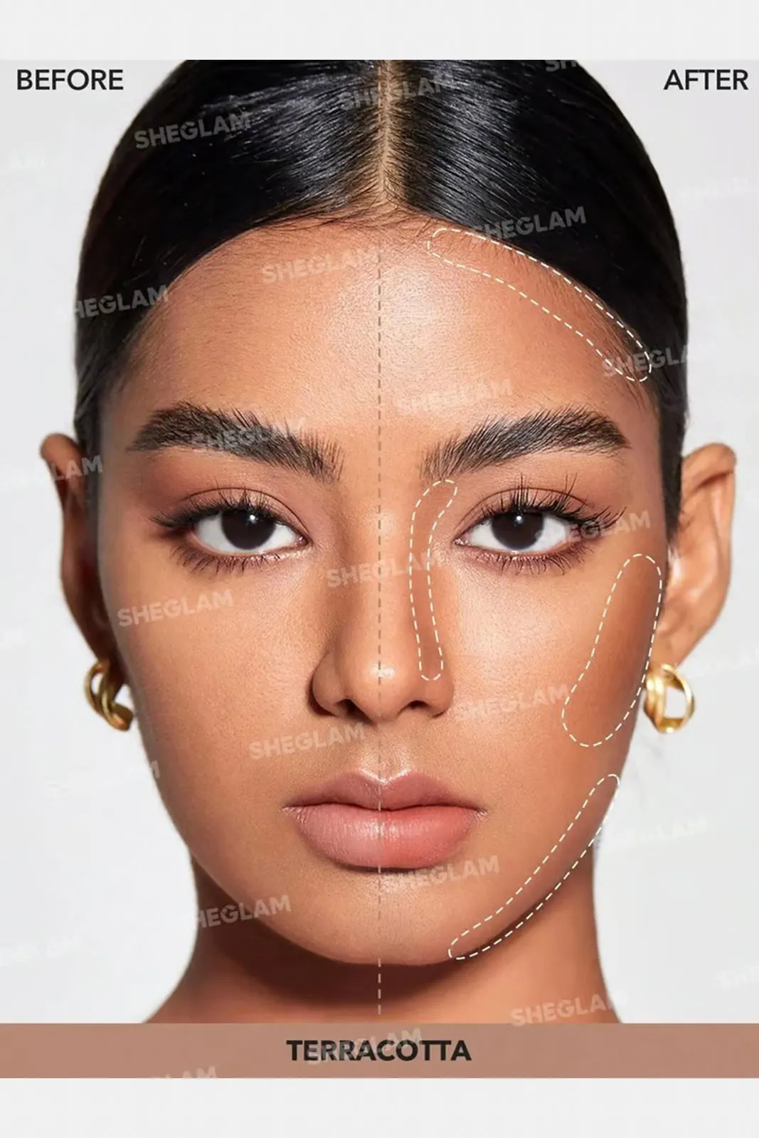 Sheglam Snatch 'N' Define Contour Stick - Terracotta
