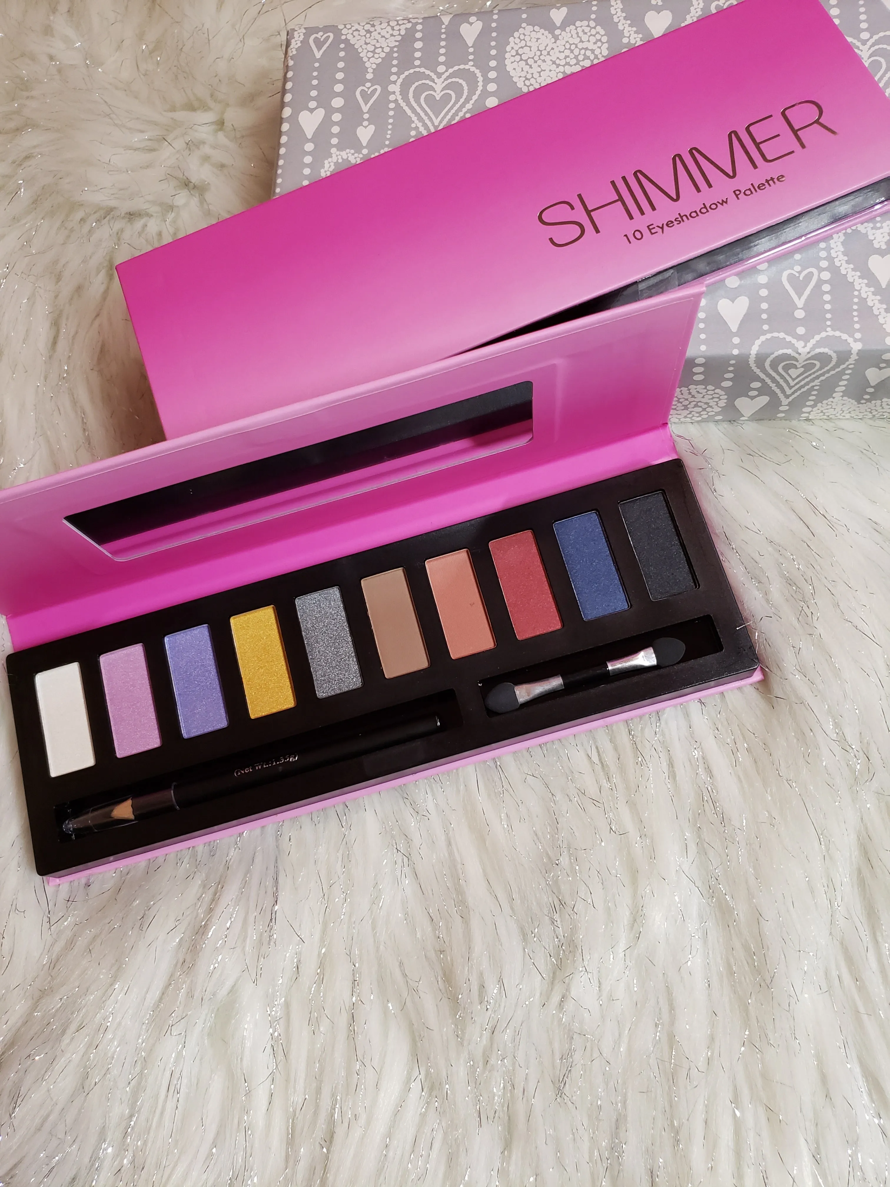 Shimmer 10 color eyeshadow palette