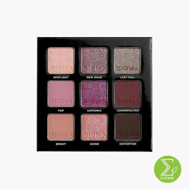 Sigma Beauty Eyeshadow Palette Electric Pink