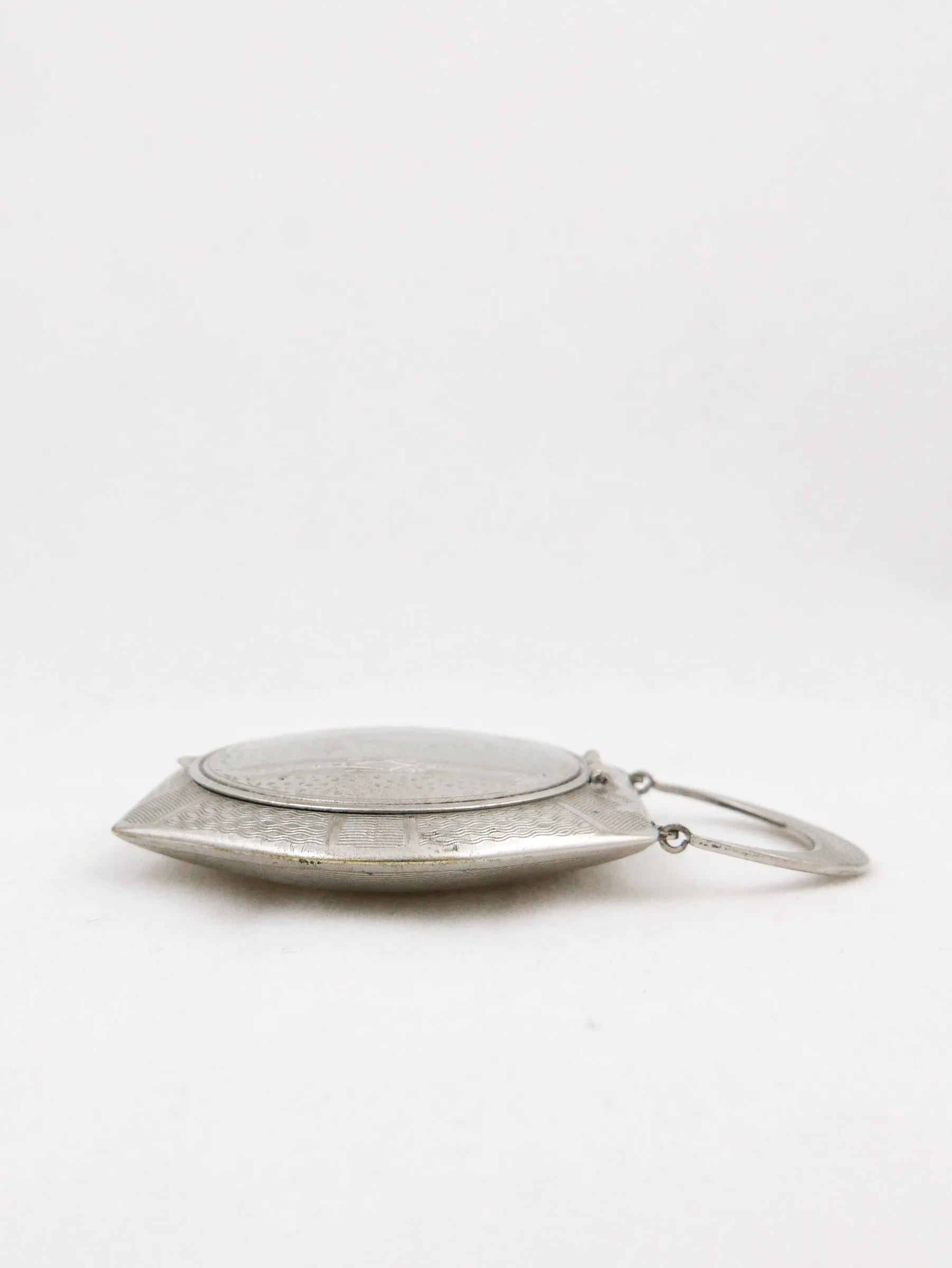 Silver Mini Compact Pendant