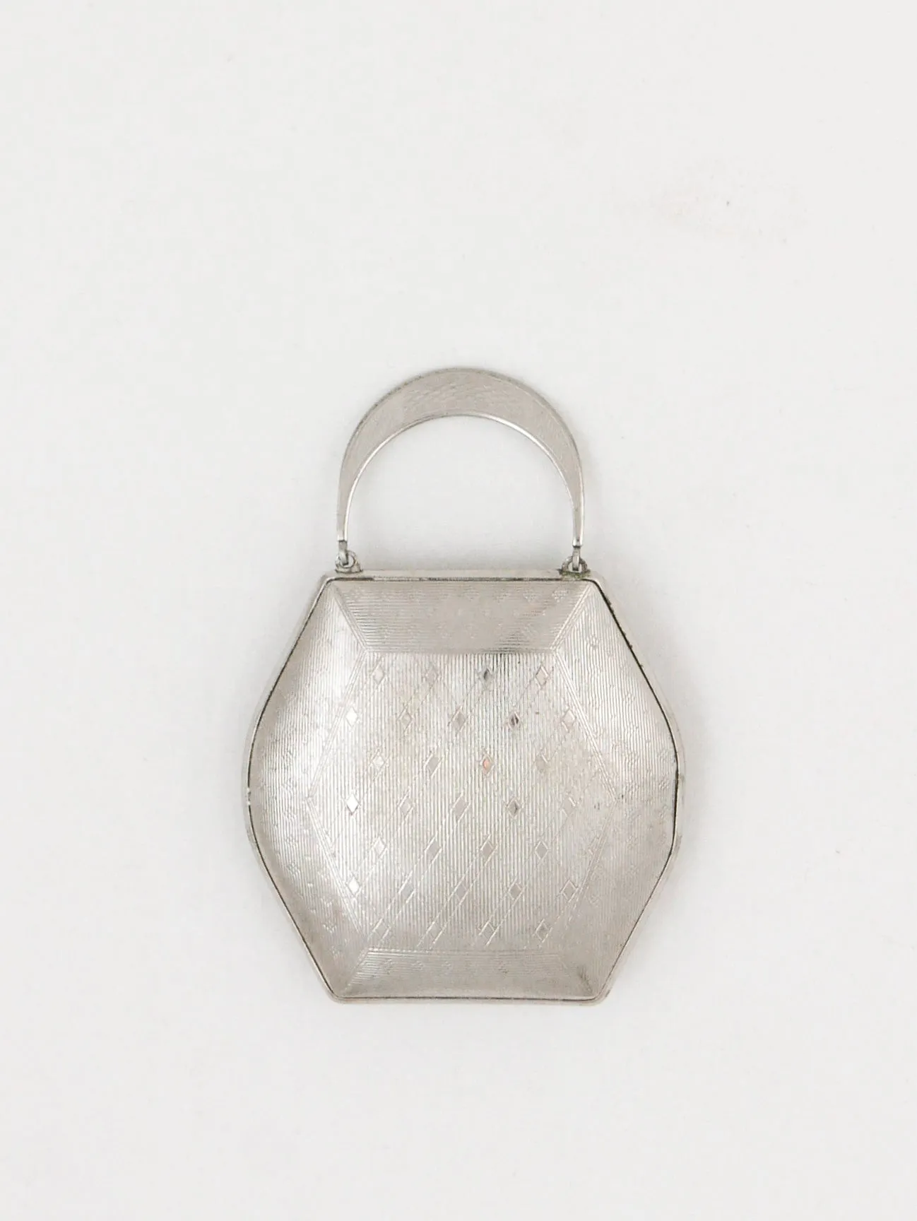 Silver Mini Compact Pendant