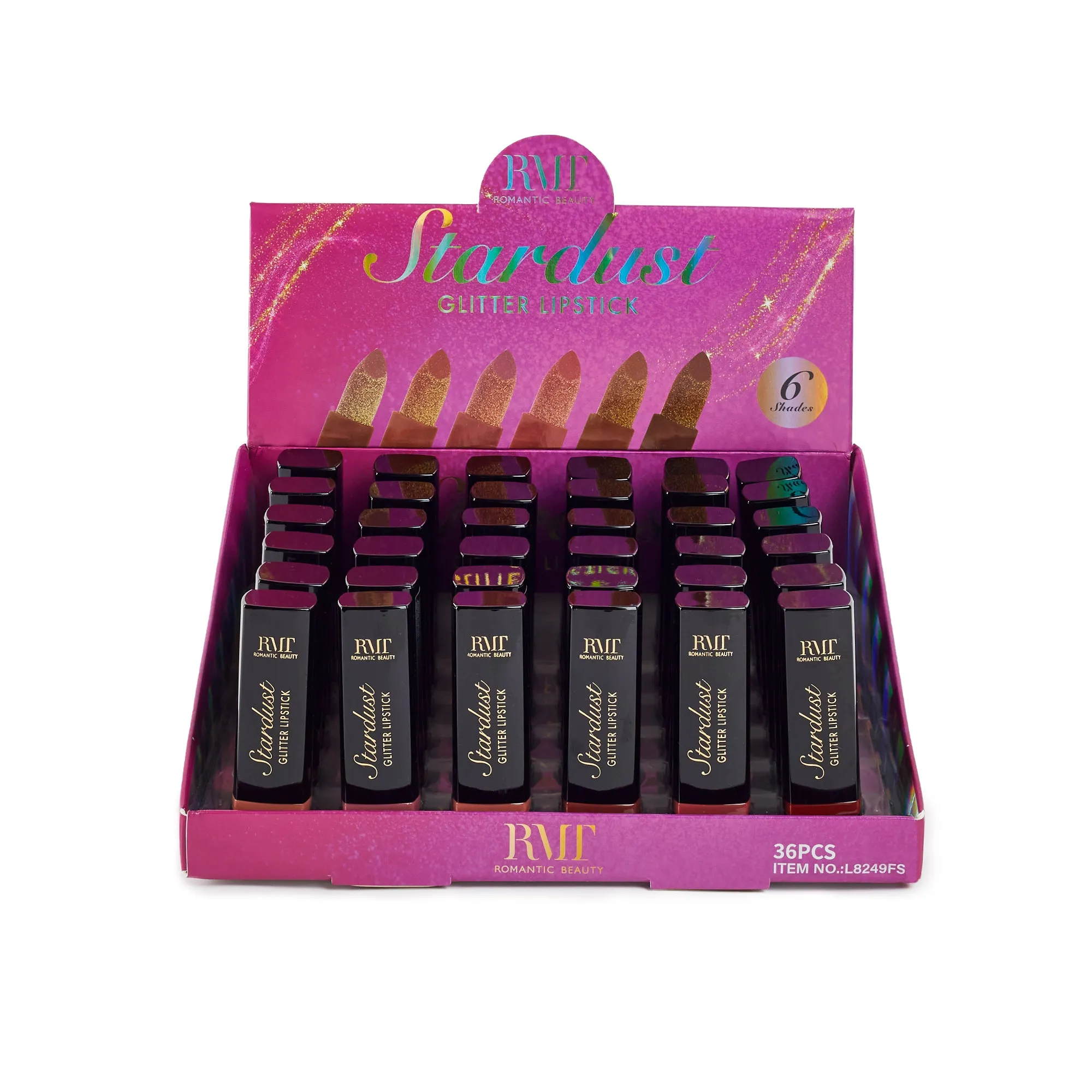Stardust Glitter Lipsticks - NUDE