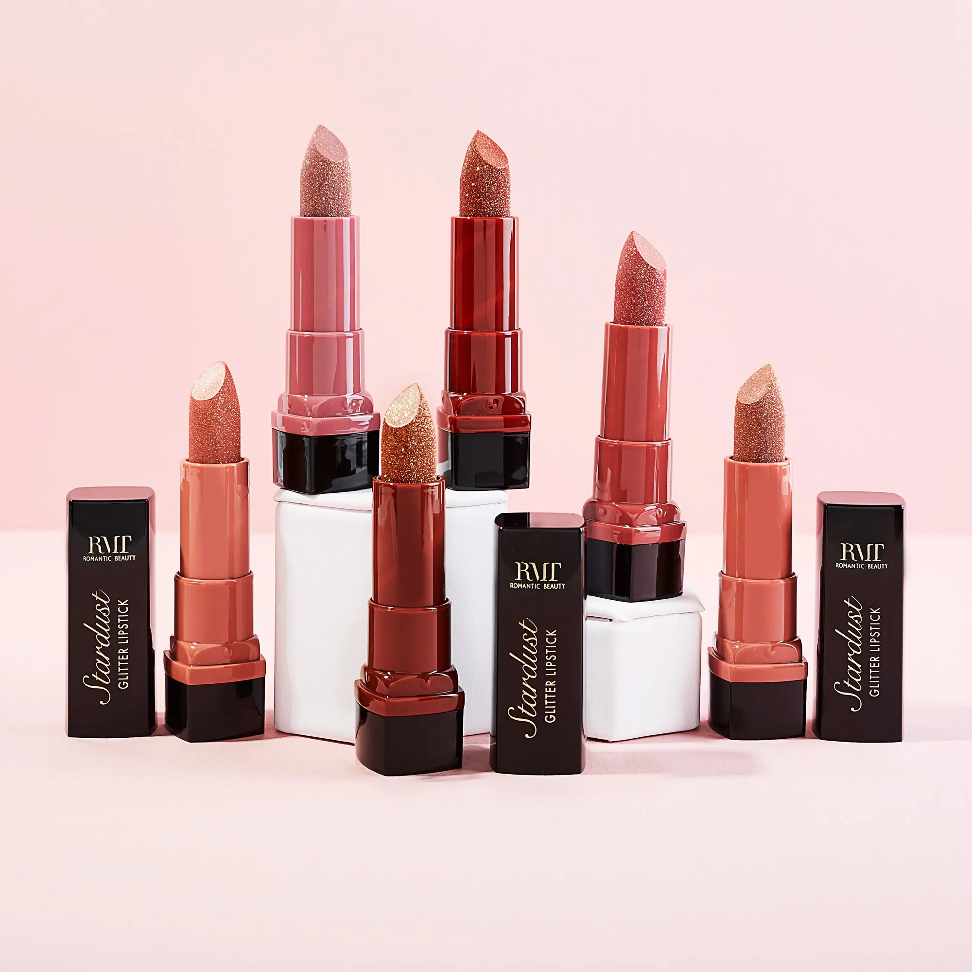 Stardust Glitter Lipsticks - NUDE