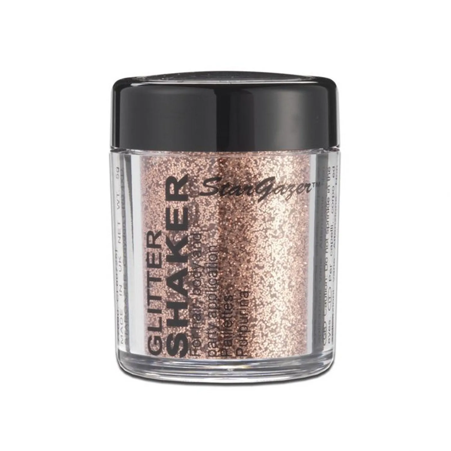 Stargazer Multifunctional Cosmetic Glitter Shaker, 0.18 oz - Add a Sparkling Touch to Your Hair and Body for an Eye-Catching Glam Look, Perfect for Parties, Events, and Everyday Styling