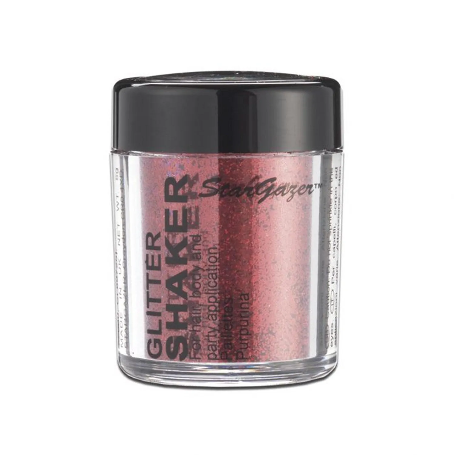 Stargazer Multifunctional Cosmetic Glitter Shaker, 0.18 oz - Add a Sparkling Touch to Your Hair and Body for an Eye-Catching Glam Look, Perfect for Parties, Events, and Everyday Styling