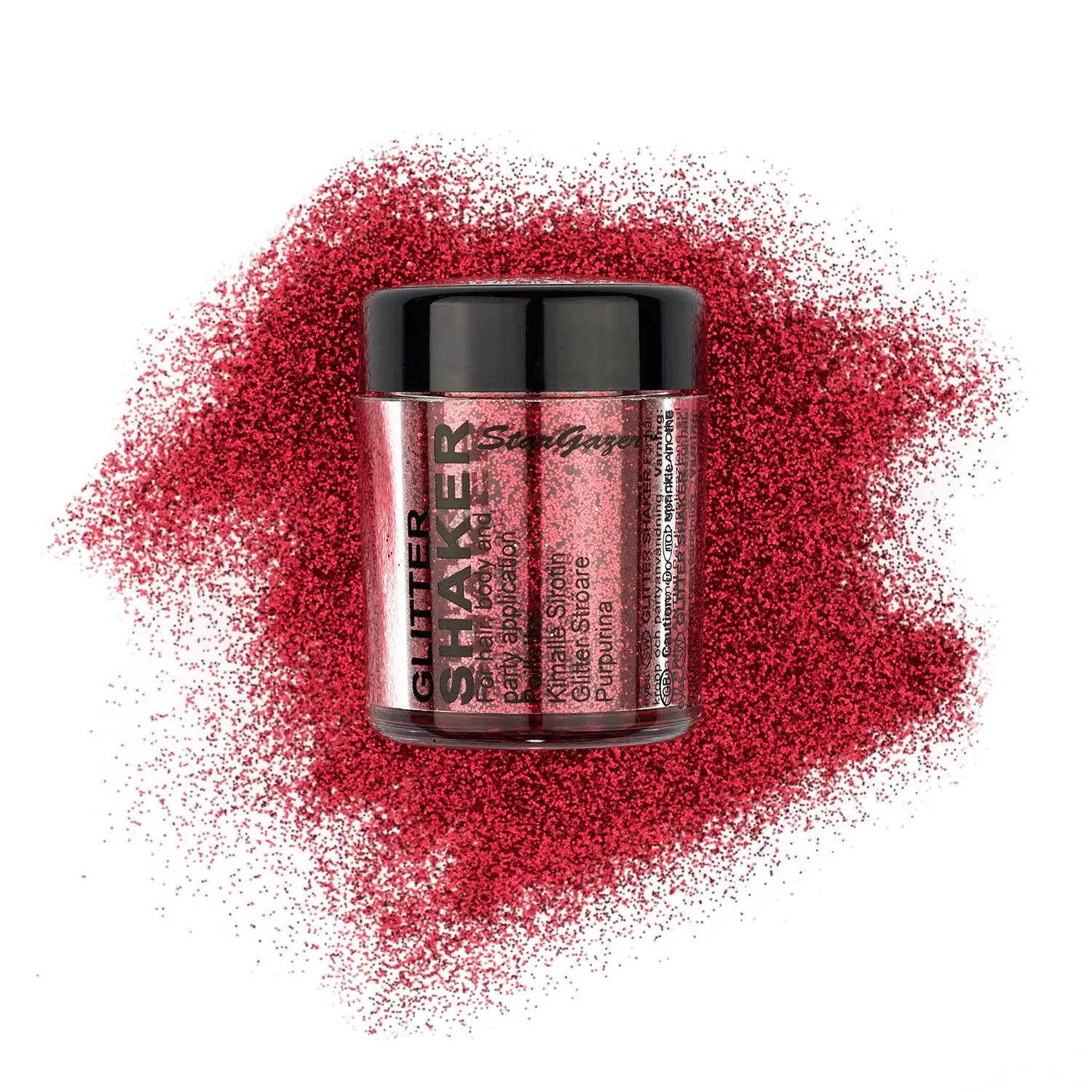 Stargazer Multifunctional Cosmetic Glitter Shaker, 0.18 oz - Add a Sparkling Touch to Your Hair and Body for an Eye-Catching Glam Look, Perfect for Parties, Events, and Everyday Styling