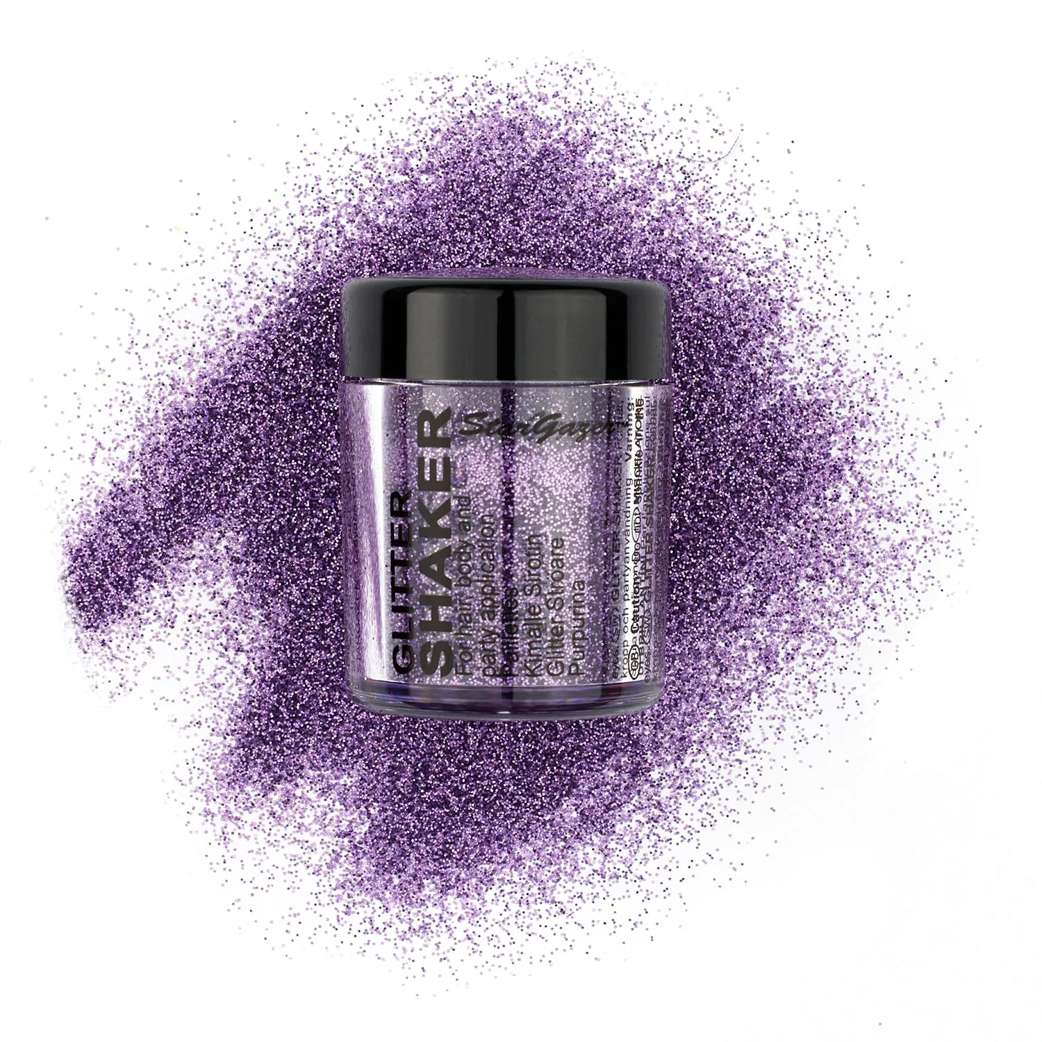 Stargazer Multifunctional Cosmetic Glitter Shaker, 0.18 oz - Add a Sparkling Touch to Your Hair and Body for an Eye-Catching Glam Look, Perfect for Parties, Events, and Everyday Styling