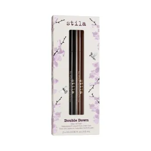 Stila Double Down Stay All Day Waterproof Liquid Eye Liner Duo Black/Brown
