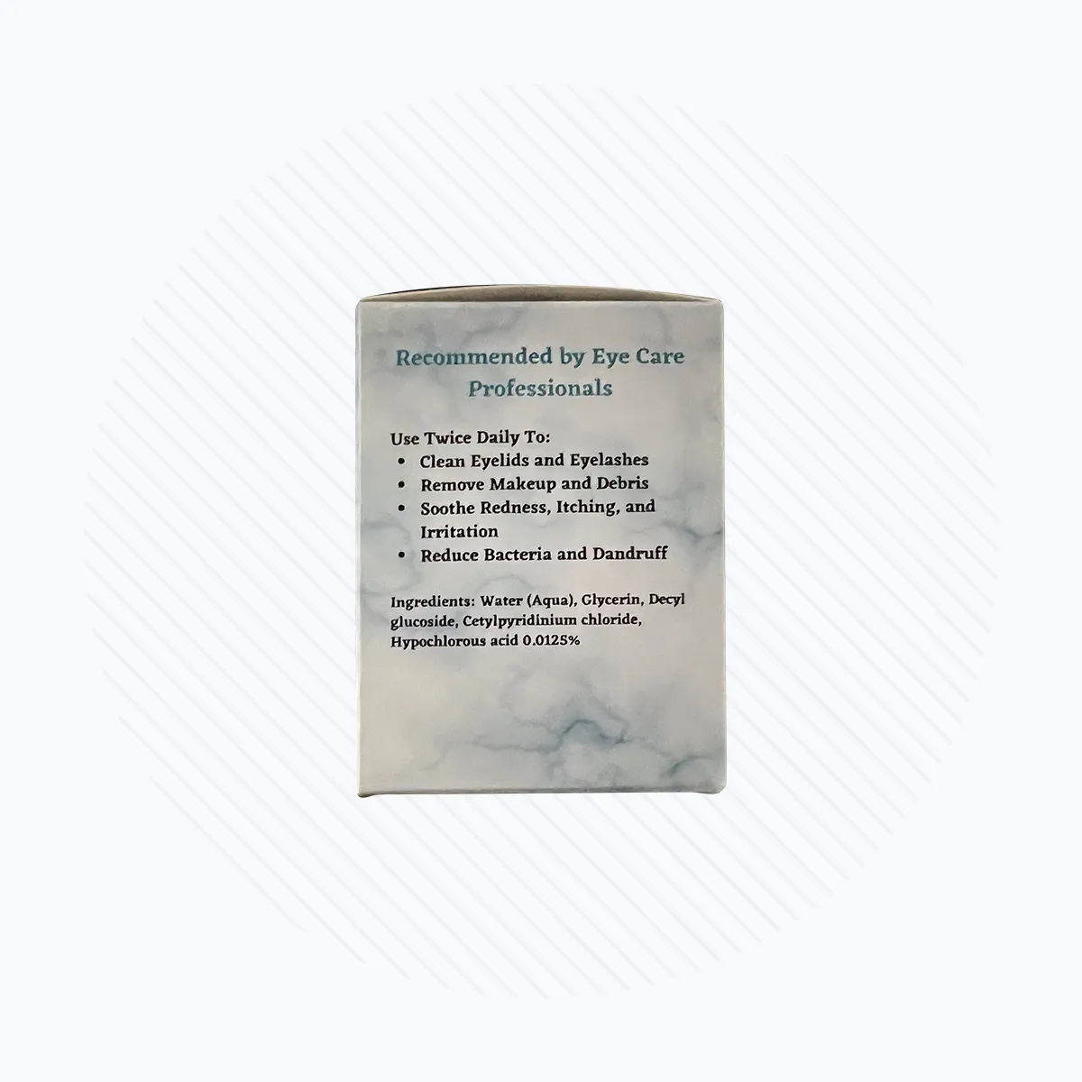 TearRestore NeutraWipe Hypochlorous Eyelid Wipes (30 Count)