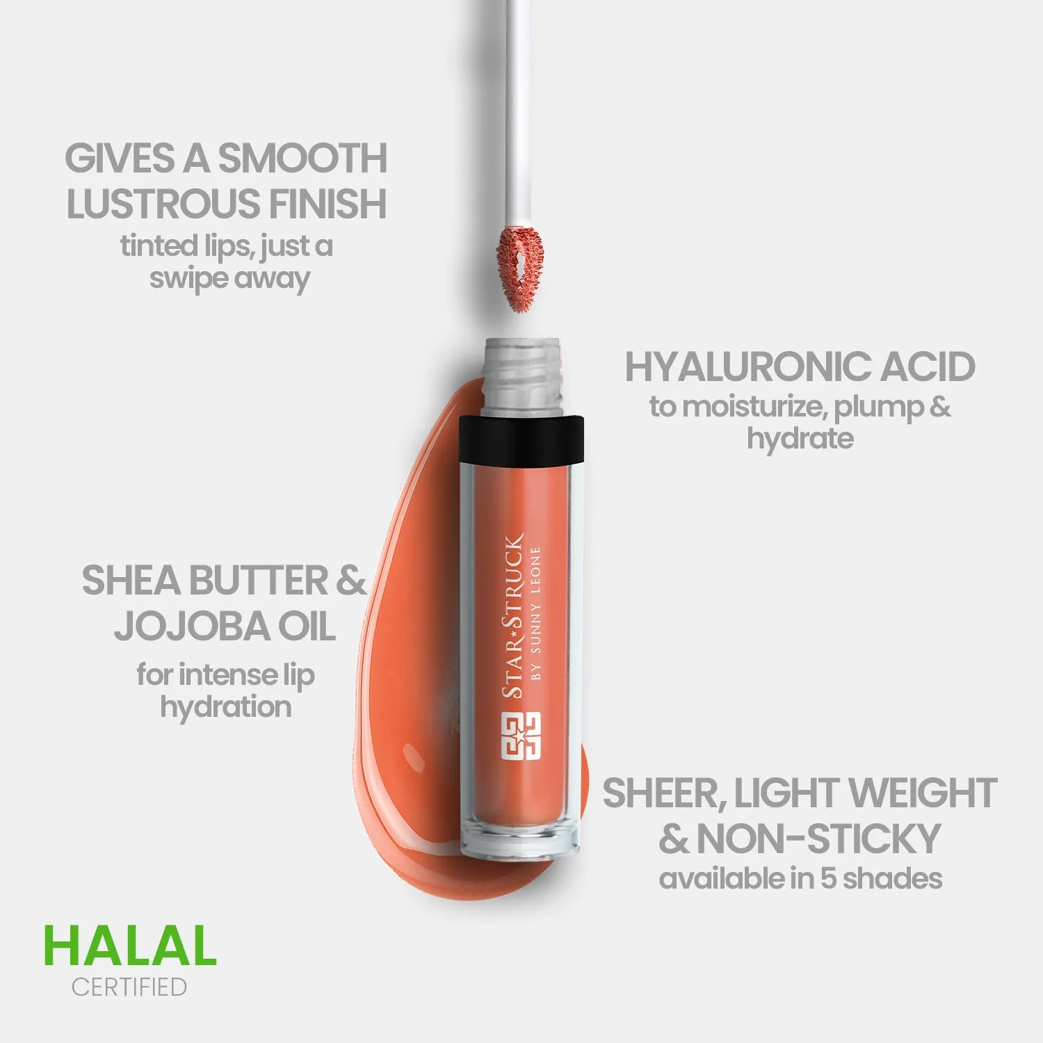 Tempting Nude - Glossy Lip Tint | 6ml
