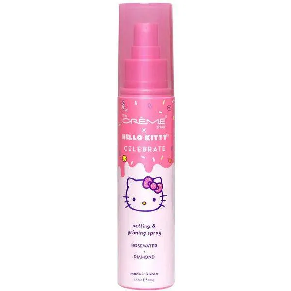 The Creme Shop Hello Kitty Celebrate Setting & Priming Spray - Rose Water   Diamond