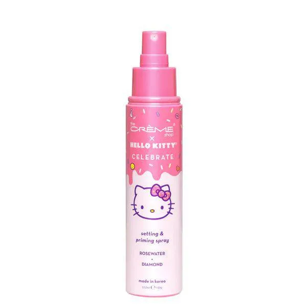 The Creme Shop Hello Kitty Celebrate Setting & Priming Spray - Rose Water   Diamond