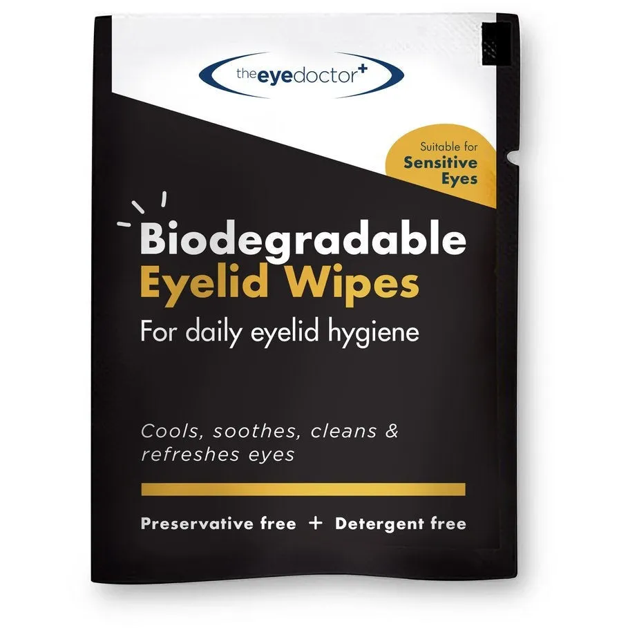 The Eye Doctor Lid Biodegradable Wipes - 20 Wipes