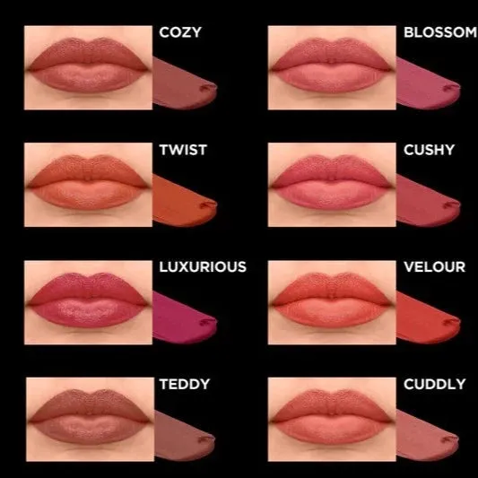 THE LUXE NK GLAM  FLY GIRL BEAUTY COLLECTION - VELVET PLUSH CREAMY LIP COLOR