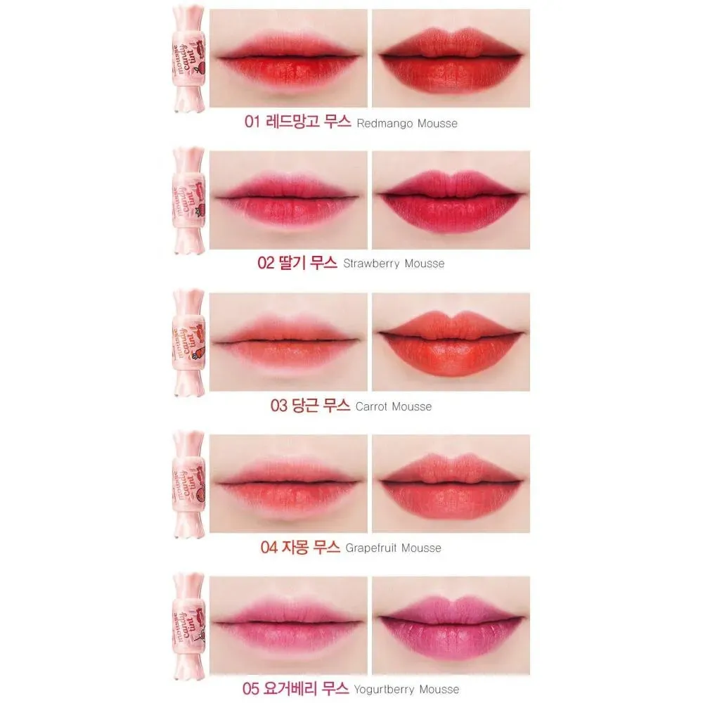THE SAEM Saemmul Mousse Candy Tint تنت الحلوى للشفاه والخدود
