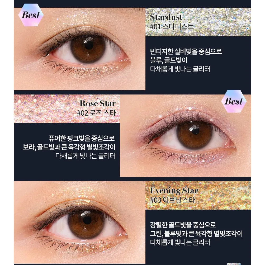 The Universe Liquid Glitter Shadow